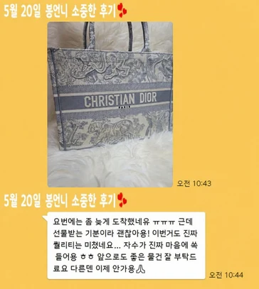 디올가방 사진리뷰